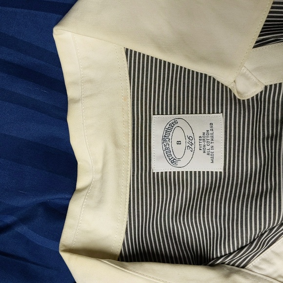 Brooks Brothers 346 Non-Iron Dress Shirt Size 8 Fitted Button Down Blouse - Picture 16 of 16